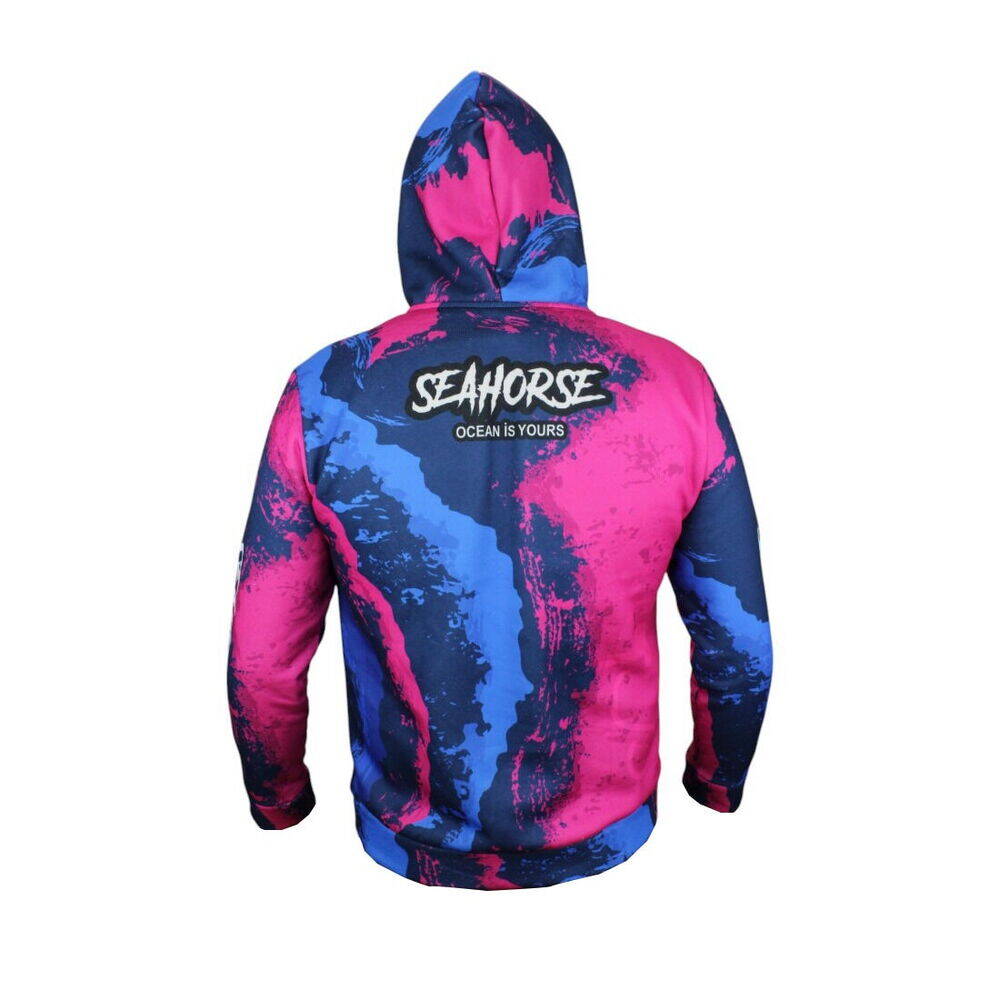 Sea Horse Angler Hoodie Blue Pink Label 3XL - 2