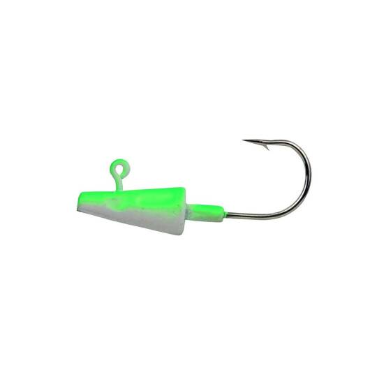 Sea Horse Balık Kafa Jig Head 7gr 10 Lu Pkt Yeşil - 1