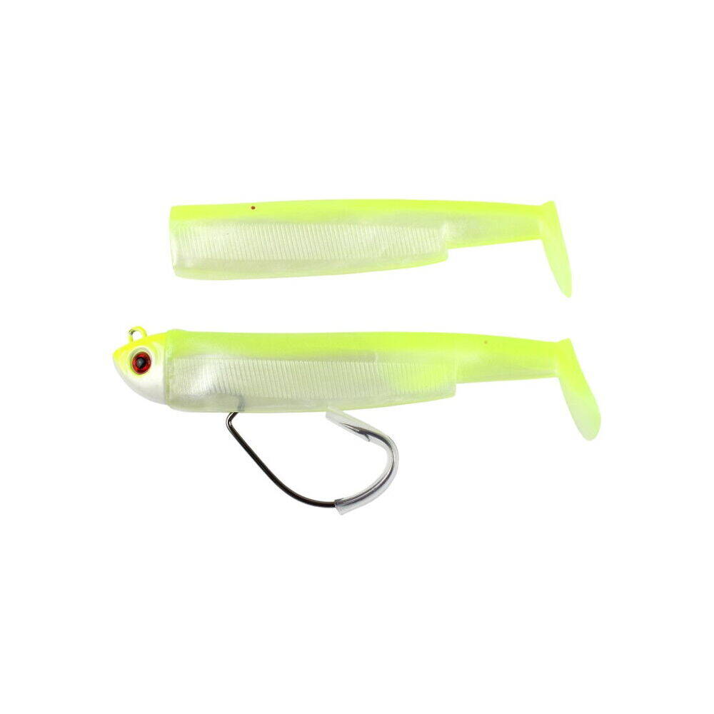 Sea Horse Balık Kafalı Silikon 30gr Yellow Glow - 1