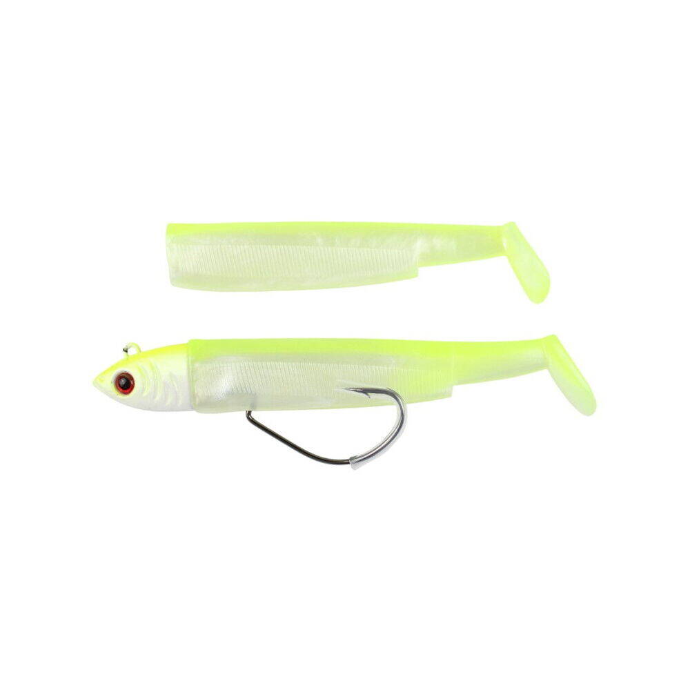 Sea Horse Balık Kafalı Silikon 40gr Yellow Glow - 1