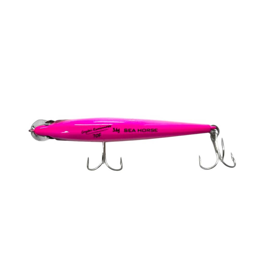 Sea Horse Crystal Exminnows 70F 3,6gr Angry Pink C - 2