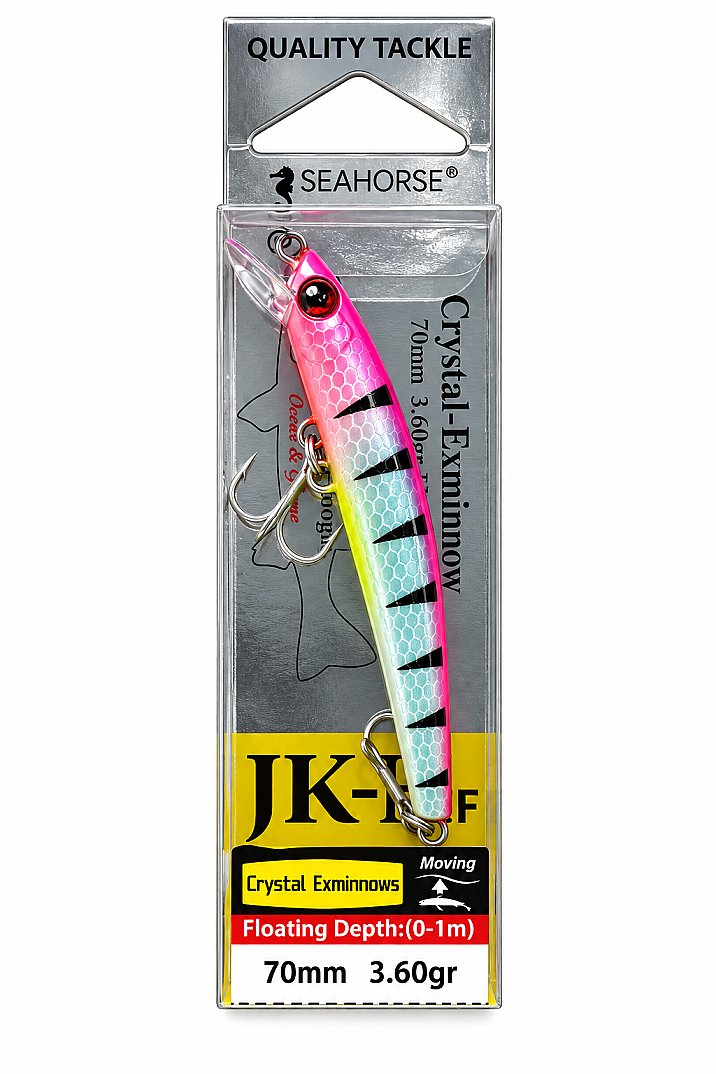 Sea Horse Crystal Exminnows 70F 3,6gr Chameleon - 3
