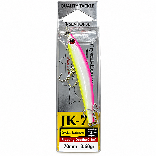 Sea Horse Crystal Exminnows 70F 3,6gr Gental Pink - 3