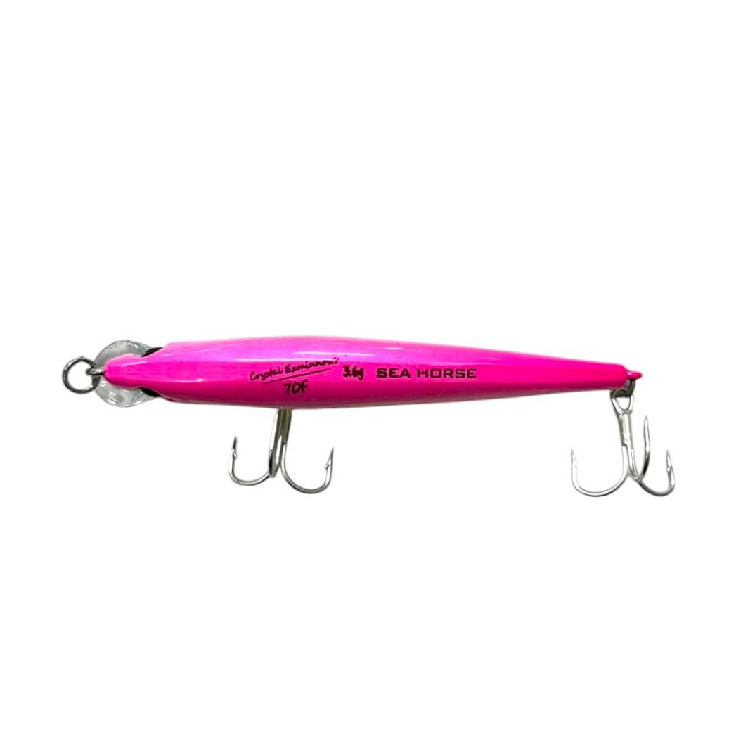 Sea Horse Crystal Exminnows 70F 3,6gr Gental Pink - 2