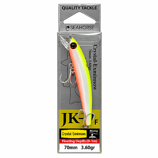 Sea Horse Crystal Exminnows 70F 3,6gr Lemon Shine - 3