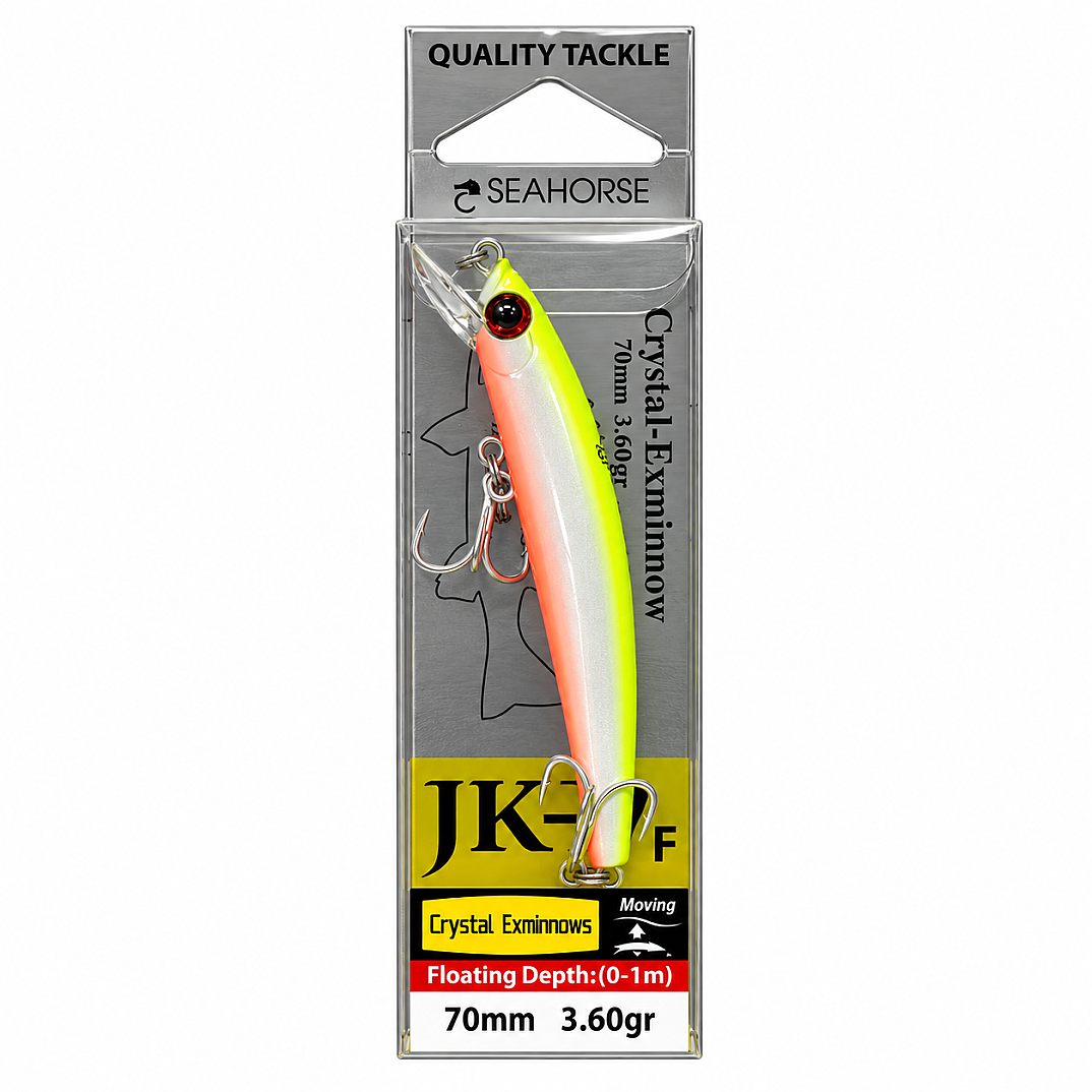Sea Horse Crystal Exminnows 70F 3,6gr Lemon Shine - 3