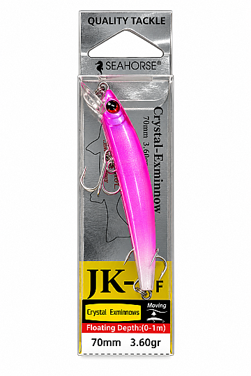 Sea Horse Crystal Exminnows 70F 3,6gr Shadow Ghost - 3