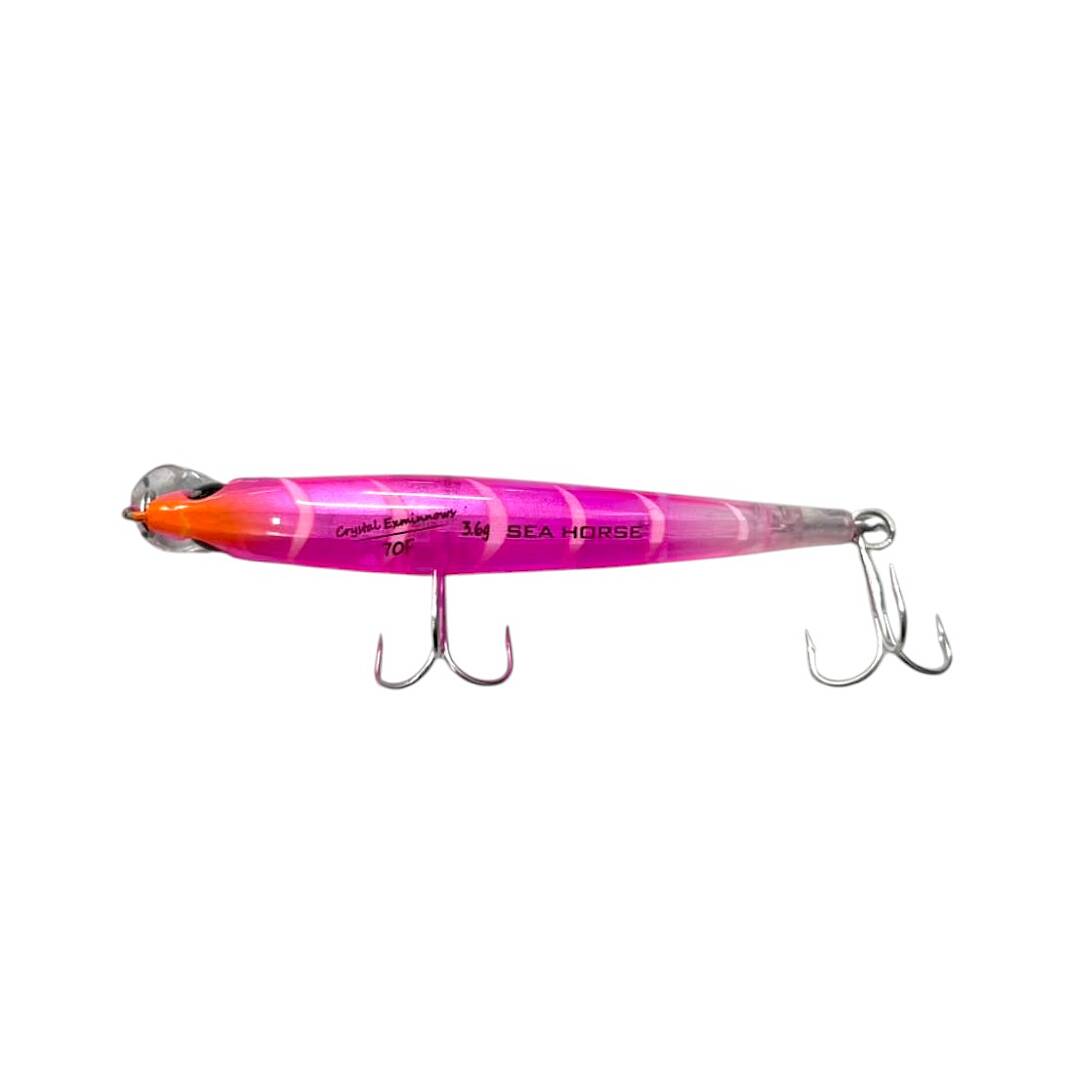 Sea Horse Crystal Exminnows 70F 3,6gr Shadow Ghost - 2