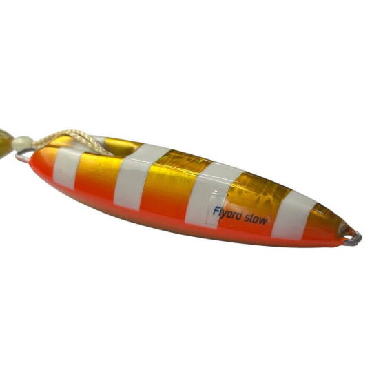 Sea Horse Custom İnchiku Jig OrangeZebraGlow 180gr - 4