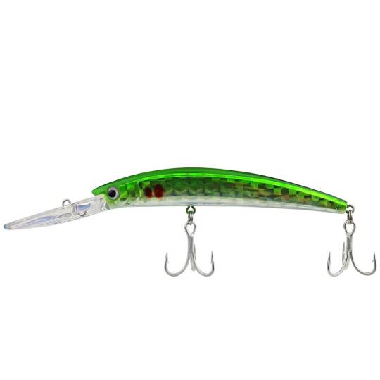 Sea Horse Deep Ghost Diver 11 Cm 16 Gr Green Amber - 1