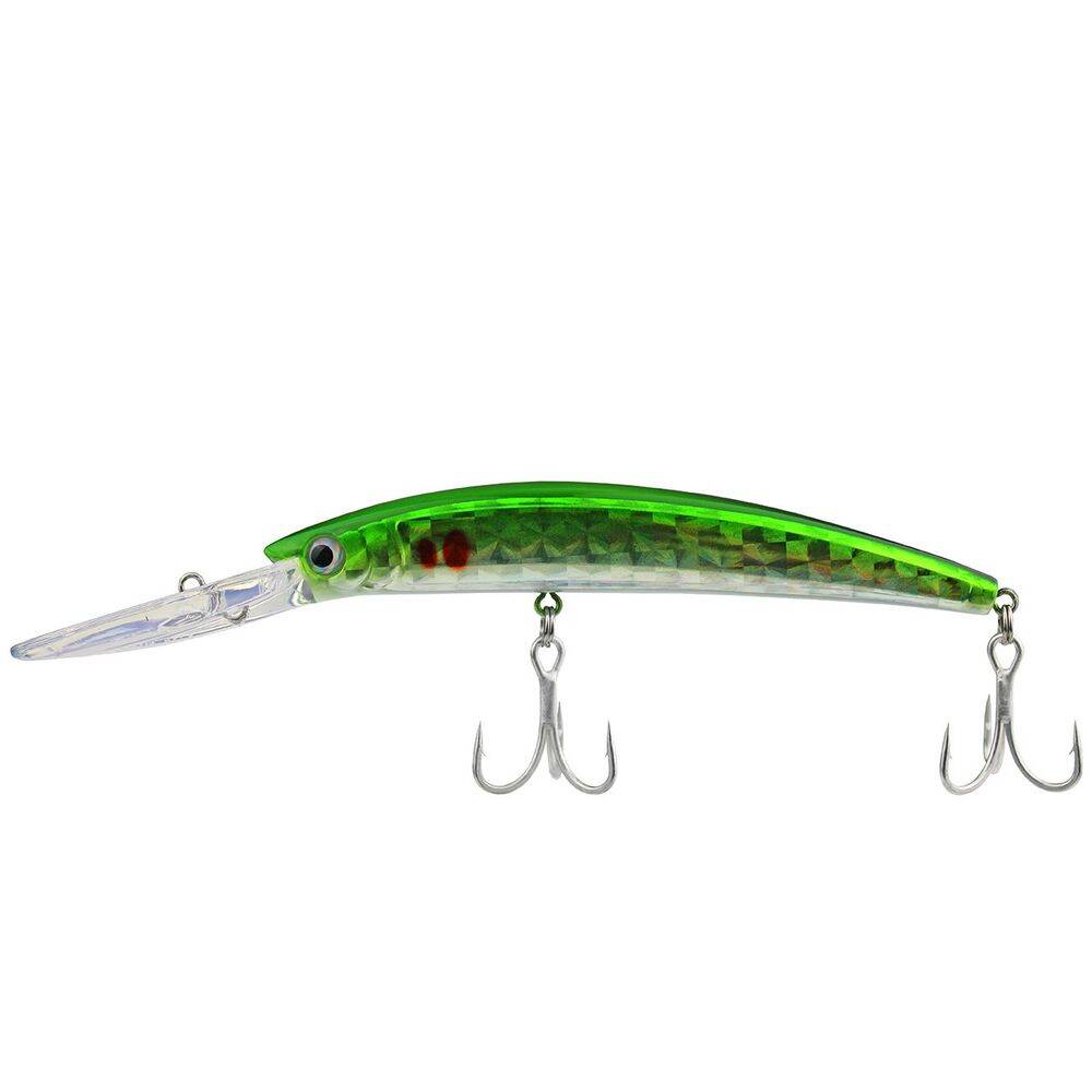 Sea Horse Deep Ghost Diver 11 Cm 16 Gr Green Amber - 1