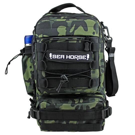 Sea Horse Explorer&Back Pack Spin Çanta Camo Green - 1