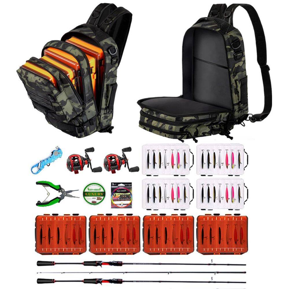 Sea Horse Explorer&Back Pack Spin Çanta Camo Green - 2