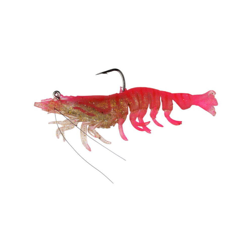 Sea Horse Flexy Shrimp 9cm 12gr Pink - 1