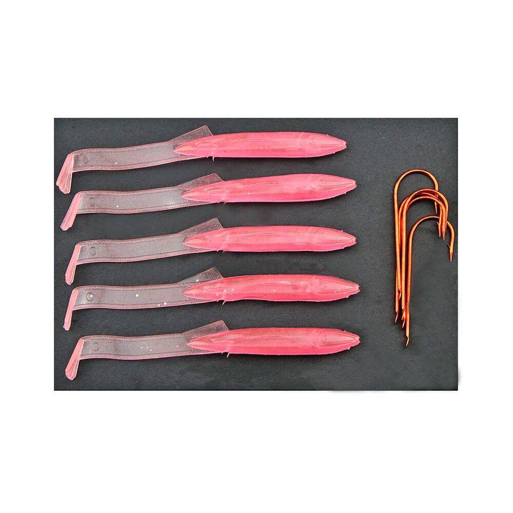 Sea Horse Glow 6,5cm 5 Li Paket Silikon Balık - 1