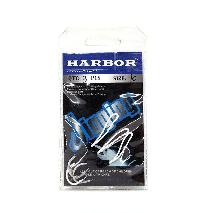 Sea Horse Harbor Jig İğnesi 10 3lü Paket Siyah - 1