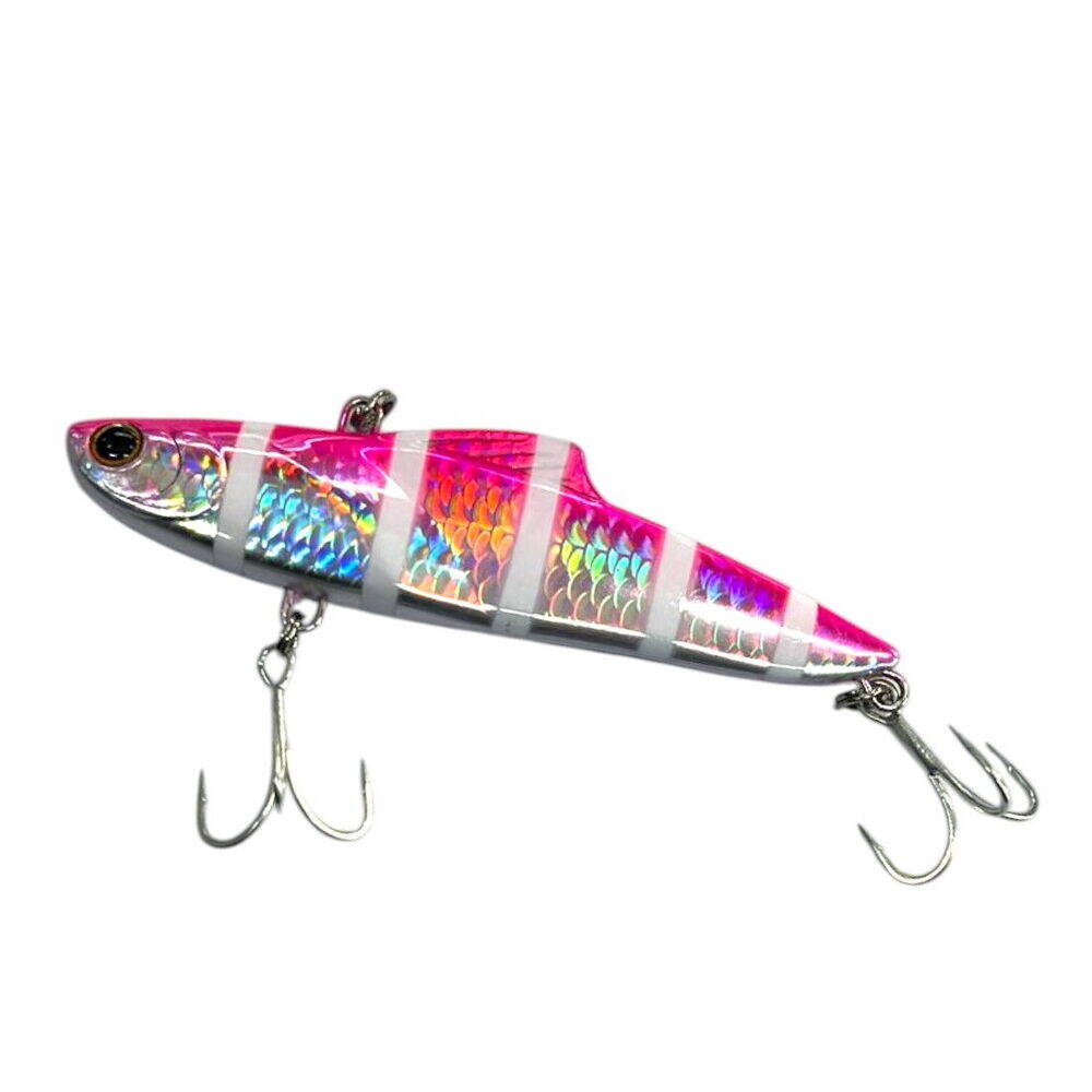 Sea Horse Jet Bravo 100 mm 33gr Glow Pink Zebra - 1