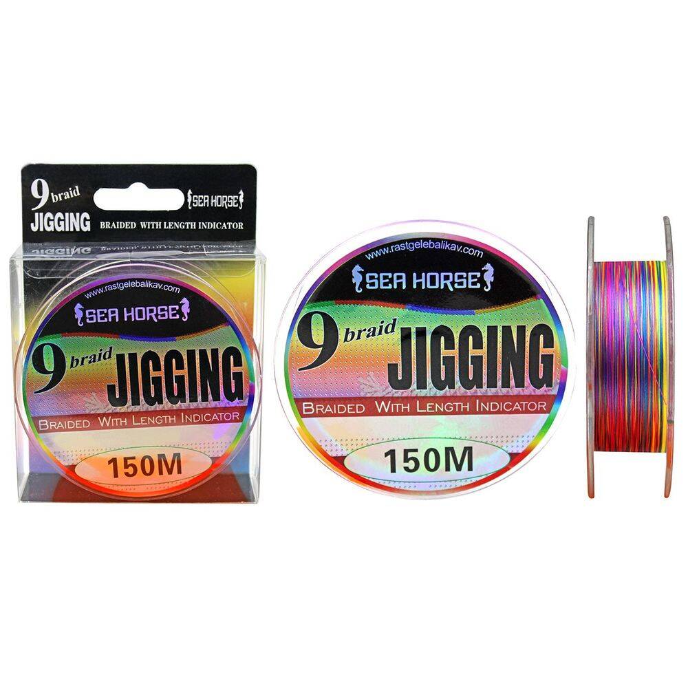 Sea Horse Jigging Pe 0,22 Mm 150mt 9x Multi Color - 1