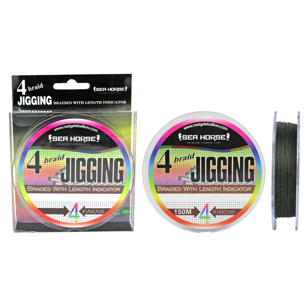 Sea Horse Jigging x4 0,16 150 Mt Green - 1