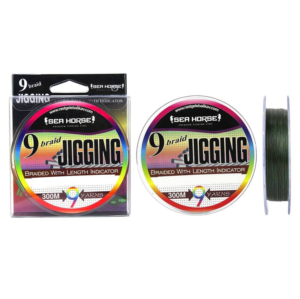 Sea Horse Jigging x9 0,10 300 Mt Green - 1