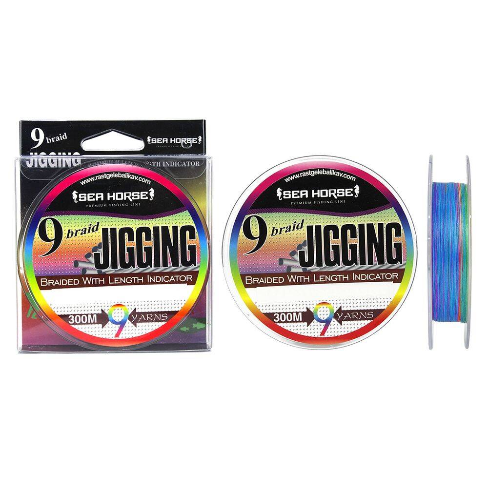 Sea Horse Jigging x9 0,35 300 Mt Multicalor - 1