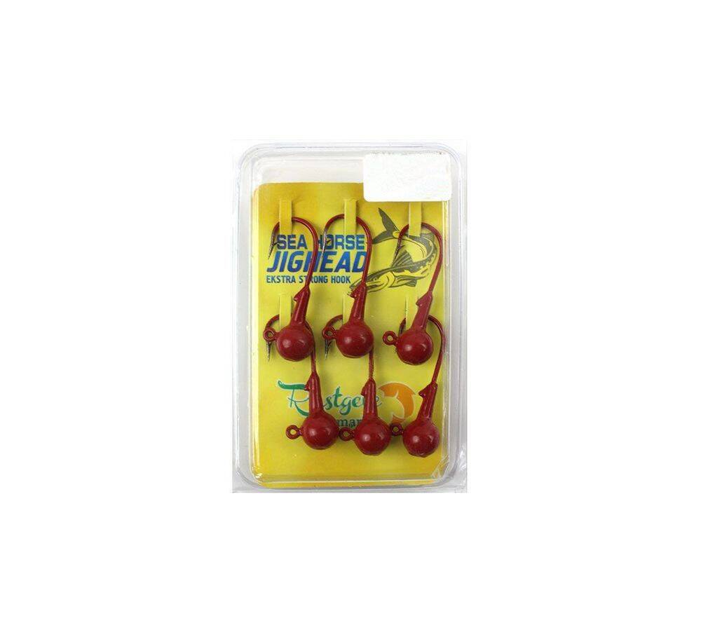 Sea Horse Jighead 30 7 Gr 1938 Bln Kırmızı 6 Pcs - 1