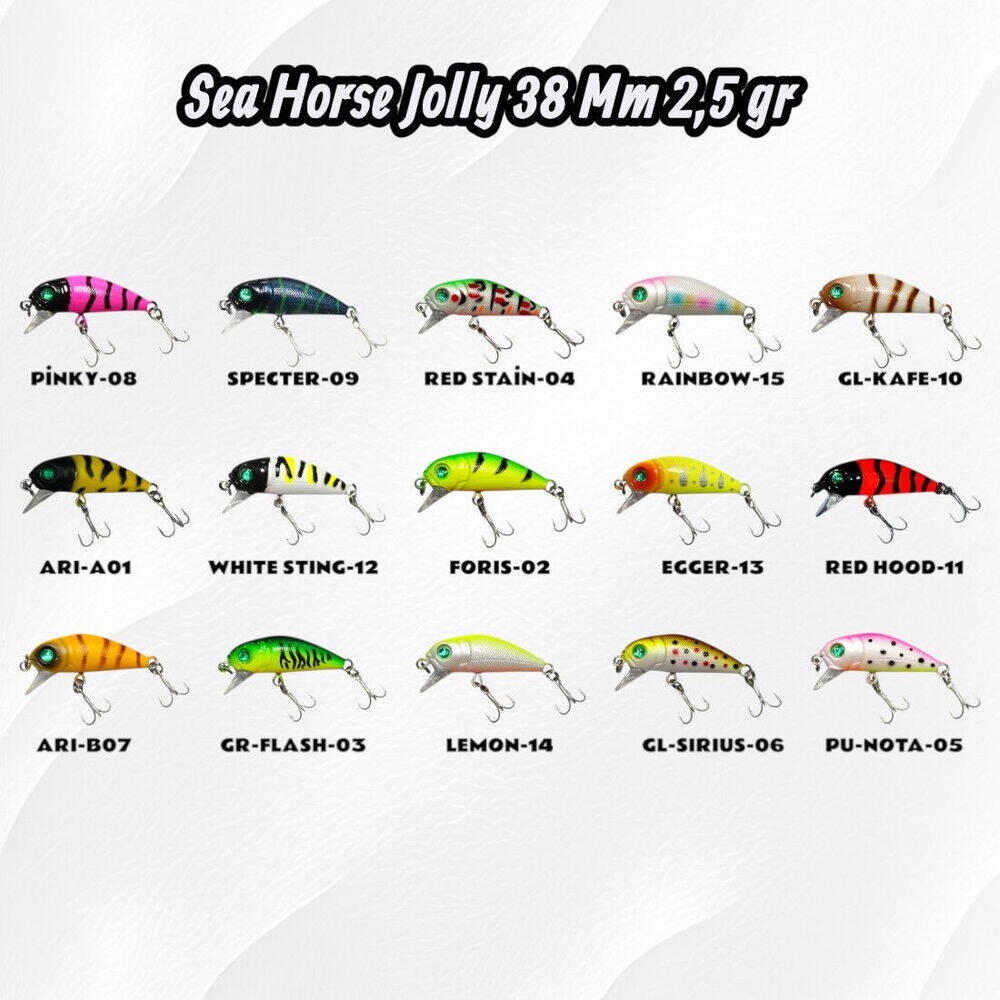 Sea Horse Jolly 38 Mm 2,5 gr Foris-02 - 3