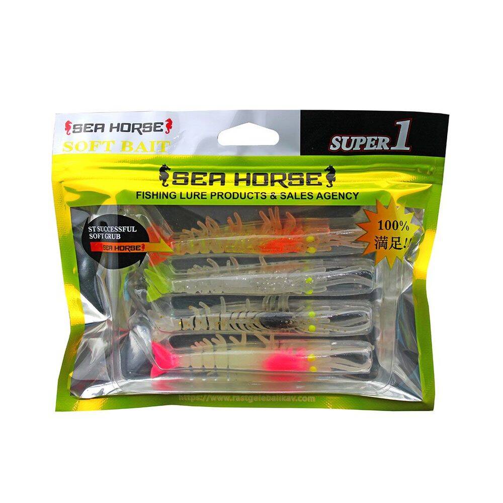 Sea Horse Manic Shrimp 7cm Mix Package 4 Lü - 2