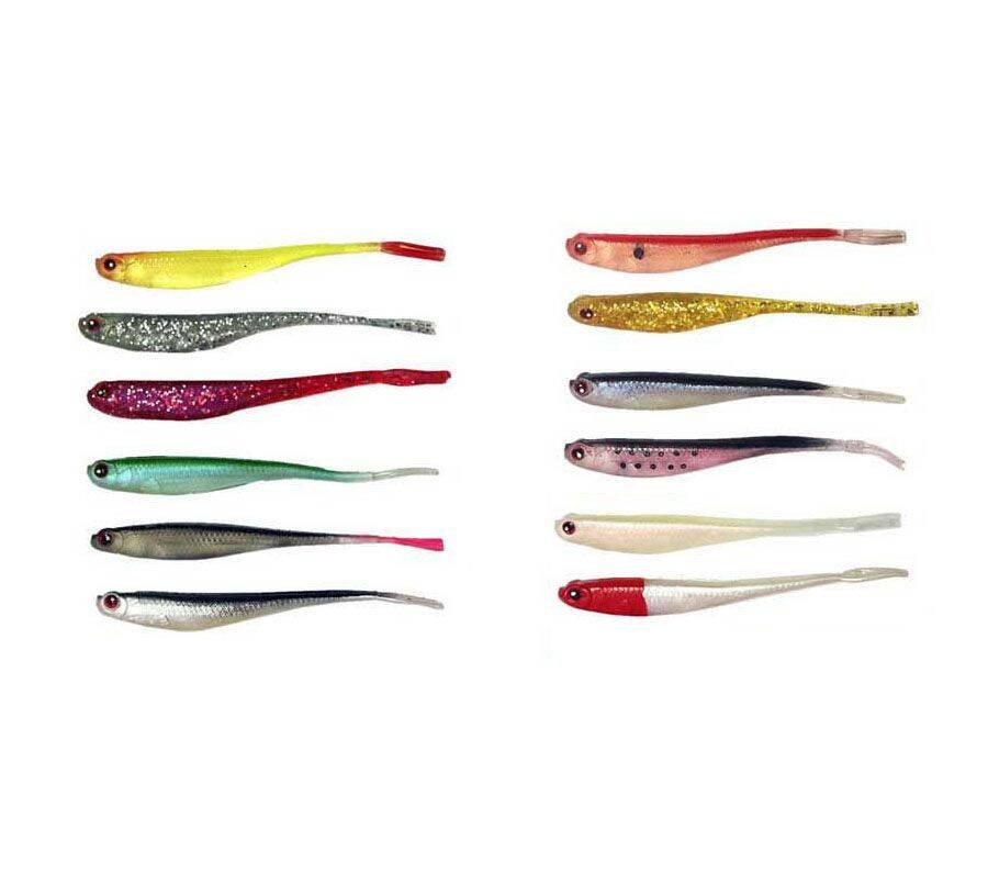Sea Horse Maze Silikon Balık Mix 20li Paket - 1
