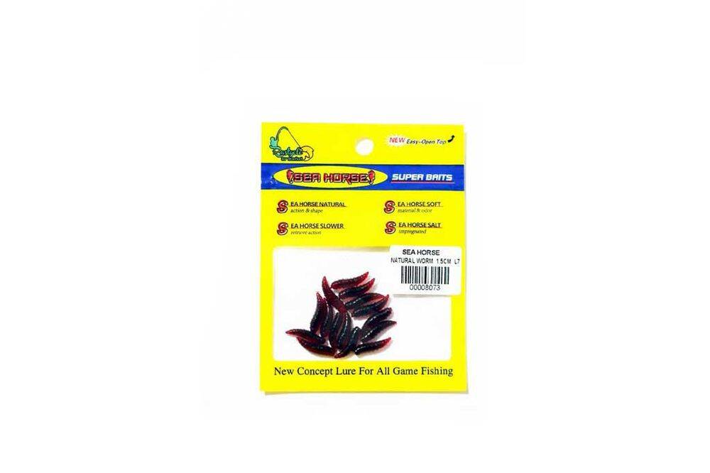 Sea Horse Natural Worm 1,5cm L7 Kurt - 1