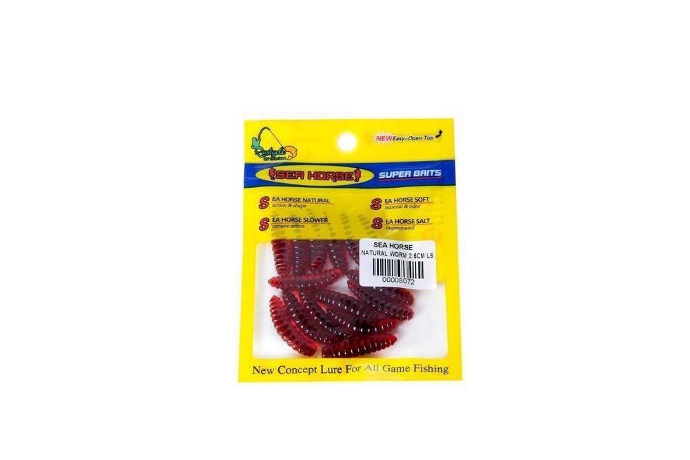 Sea Horse Natural Worm 2,5cm L06 - 1