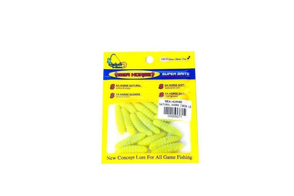 Sea Horse Natural Worm 2,6cm L05 - 1