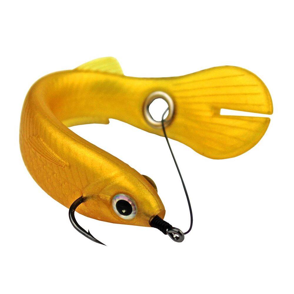 Sea Horse Nemesis Shad 10cm Gold 5 Li Pkt - 1