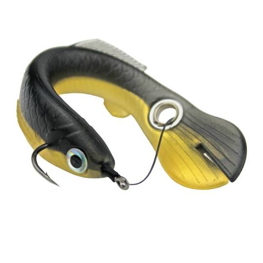 Sea Horse Nemesis Shad 7cm Black Gold 5 li Pkt - 1