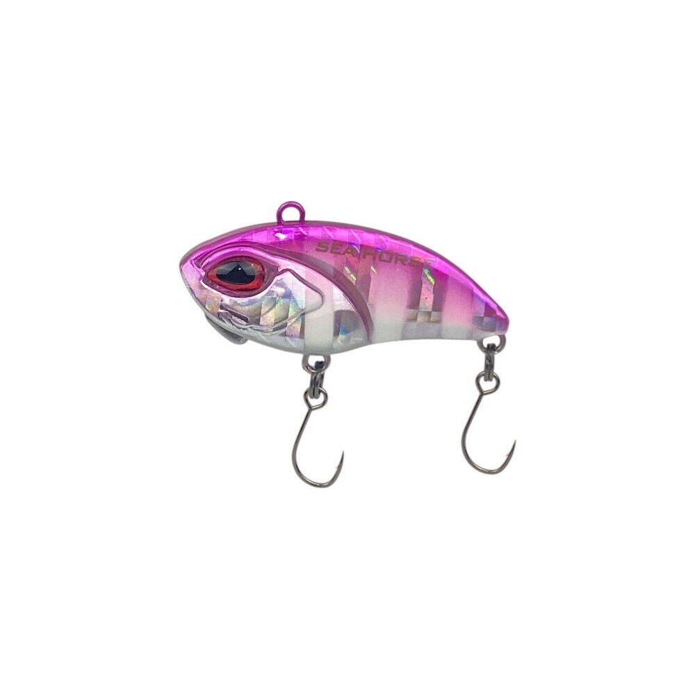 Sea Horse Ocean Vib 3,8 Cm 4,1 Gr Pink Zebra - 1