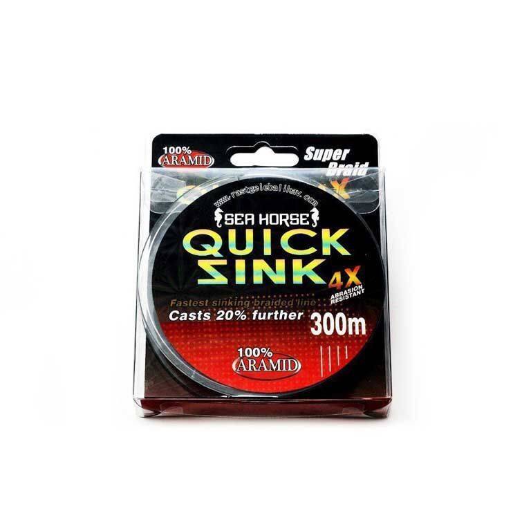 Sea Horse Quick Sink 0,25 Mm 300mt 4x İpek Misina - 1