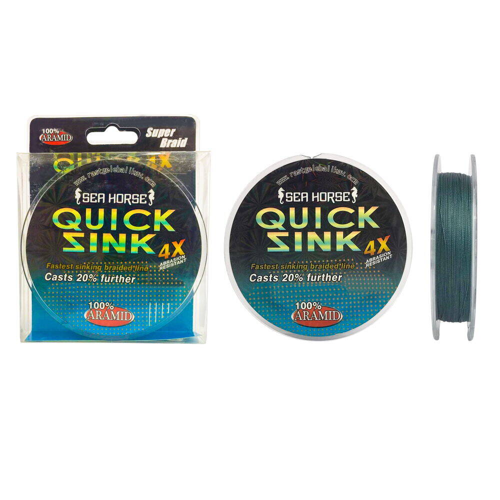 Sea Horse Quick Sink 0,28 Mm 200mt 4x İpek Misina - 1