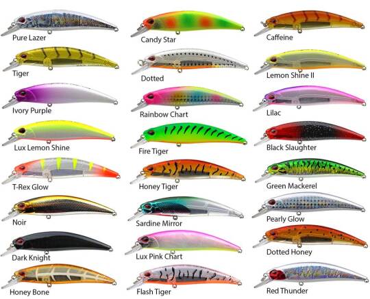 Sea Horse Rs7-Sparkle 70mm 9,60Gr Honey Bone Glow - 2