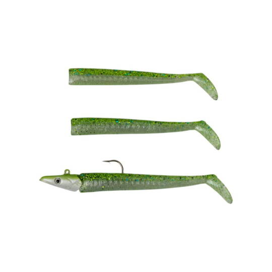 Sea Horse Sandeel 10 Cm 11 Gr 2+1 Green Mackarel - 1