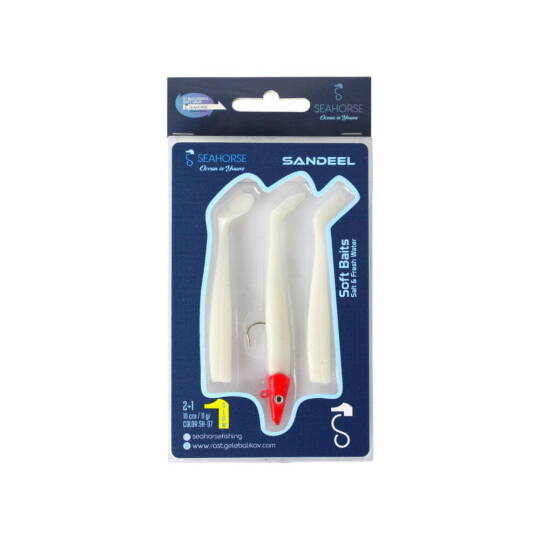 Sea Horse Sandeel 10 Cm 11 Gr 2+1 Milky - 2