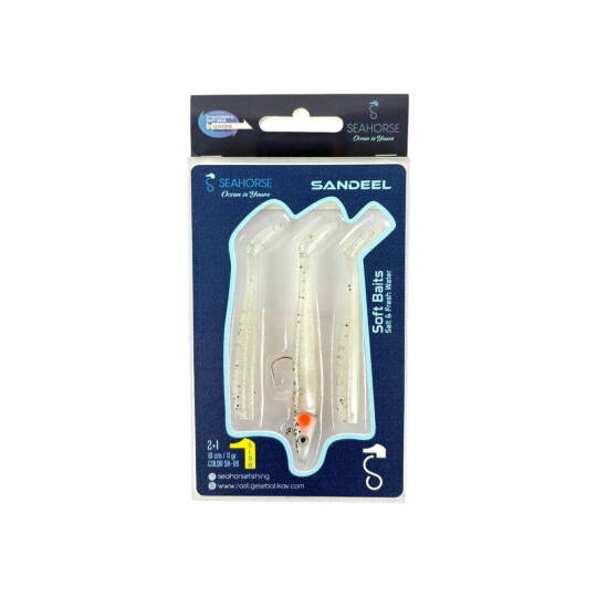 Sea Horse Sandeel 10 Cm 11 Gr 2+1 Yummy Pearl - 2