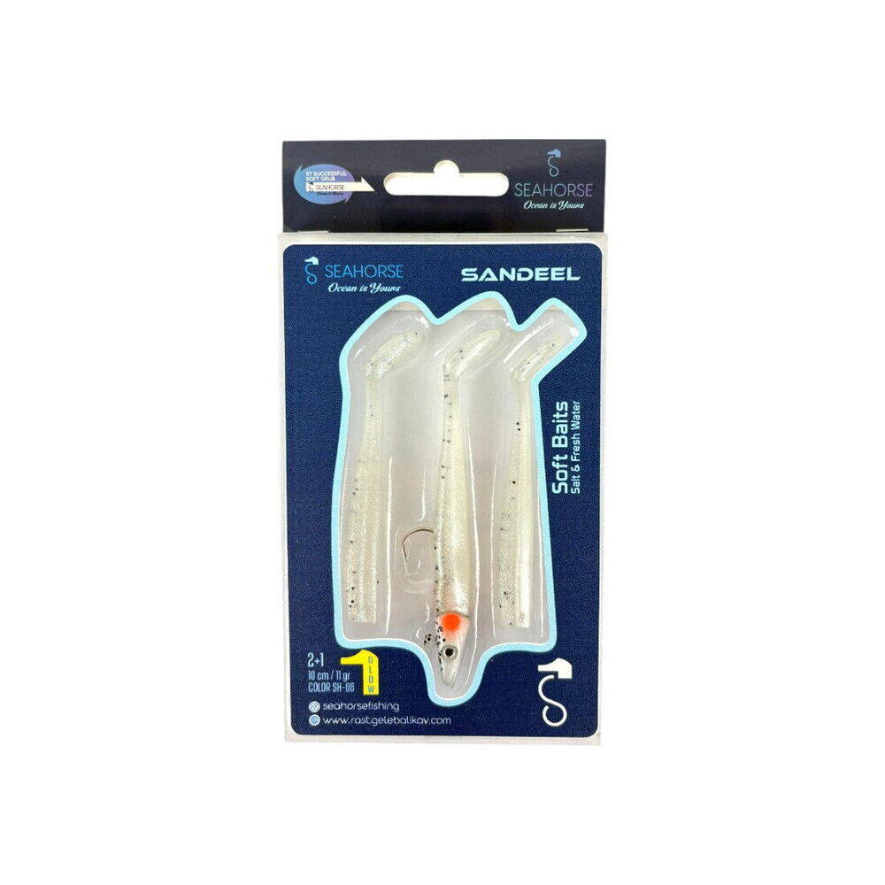 Sea Horse Sandeel 10 Cm 11 Gr 2+1 Yummy Pearl - 2