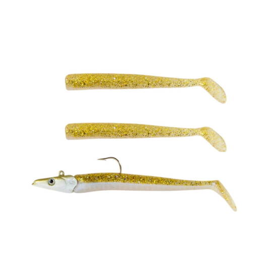 Sea Horse Sandeel 12 Cm 21 Gr 2+1 Gold Pearly - 2
