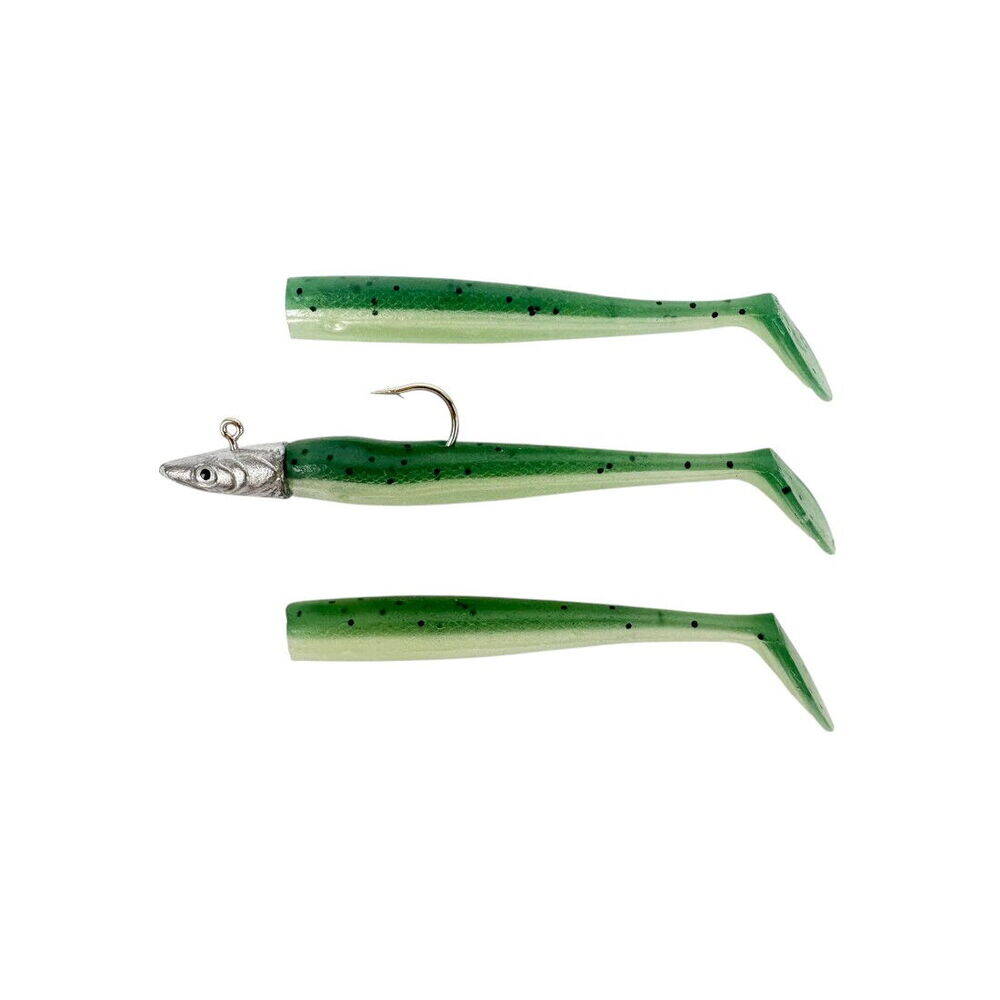 Sea Horse Sandeel 8 Cm 10 Gr 2+1 Green Mackarel - 1
