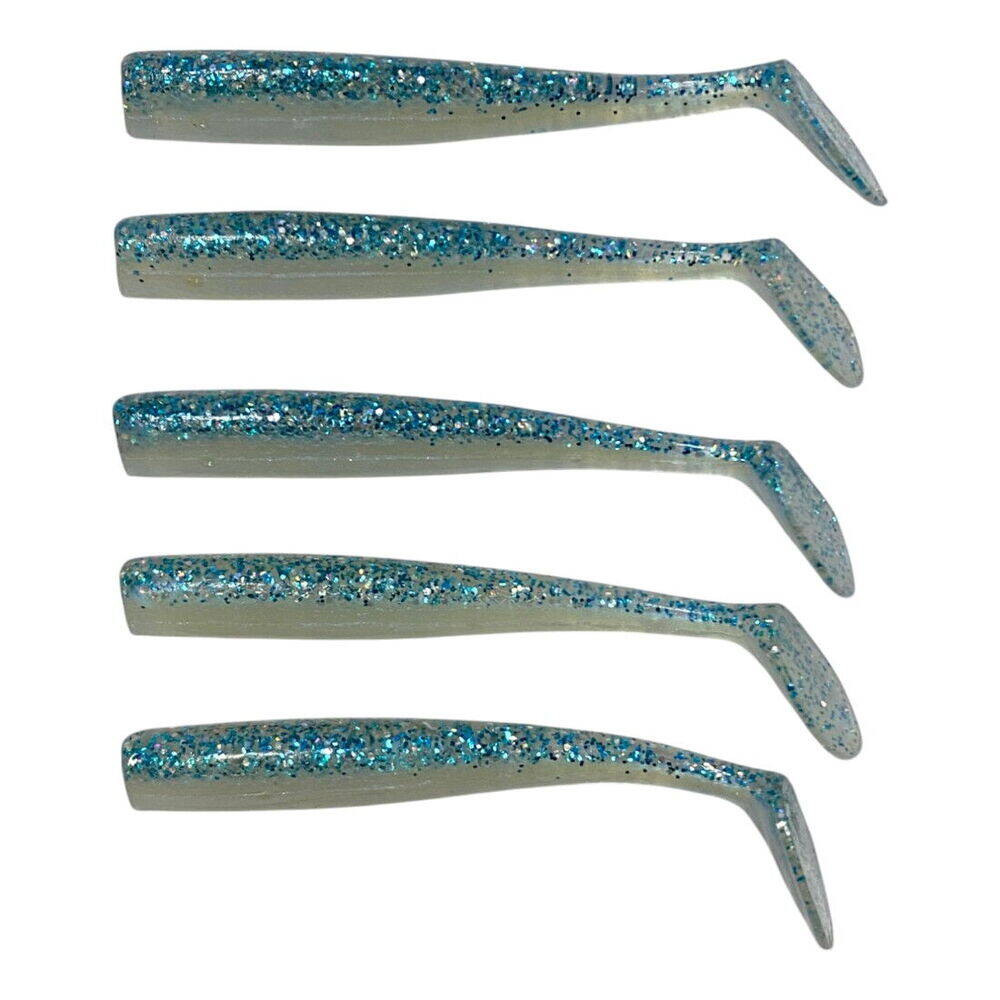 Sea Horse Sandeel 8 Cm 5 Pcs Blue Pearly - 1