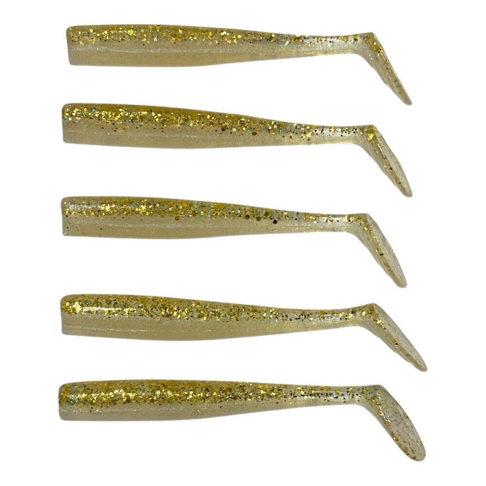 Sea Horse Sandeel 8 Cm 5 Pcs Gold Pearly - 1