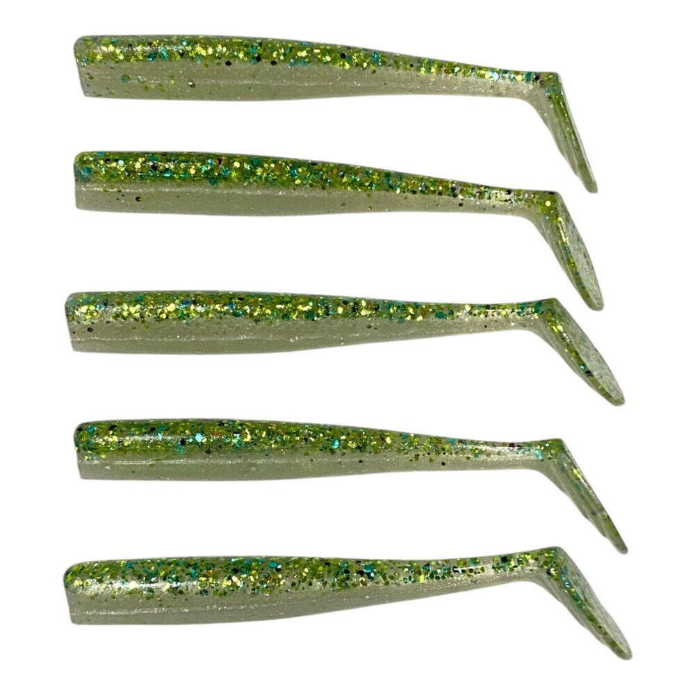 Sea Horse Sandeel 8 Cm 5 Pcs Green Mackarel - 1