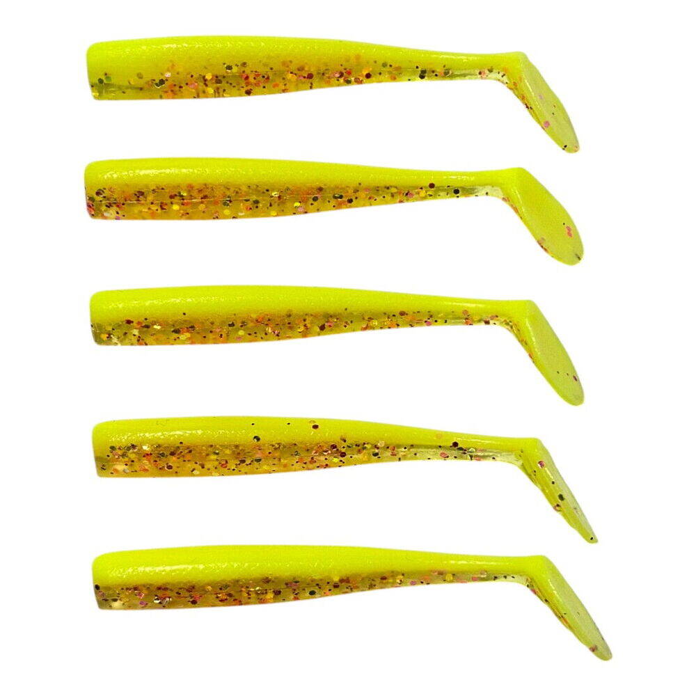 Sea Horse Sandeel 8 Cm 5 Pcs Lemon Shine - 1