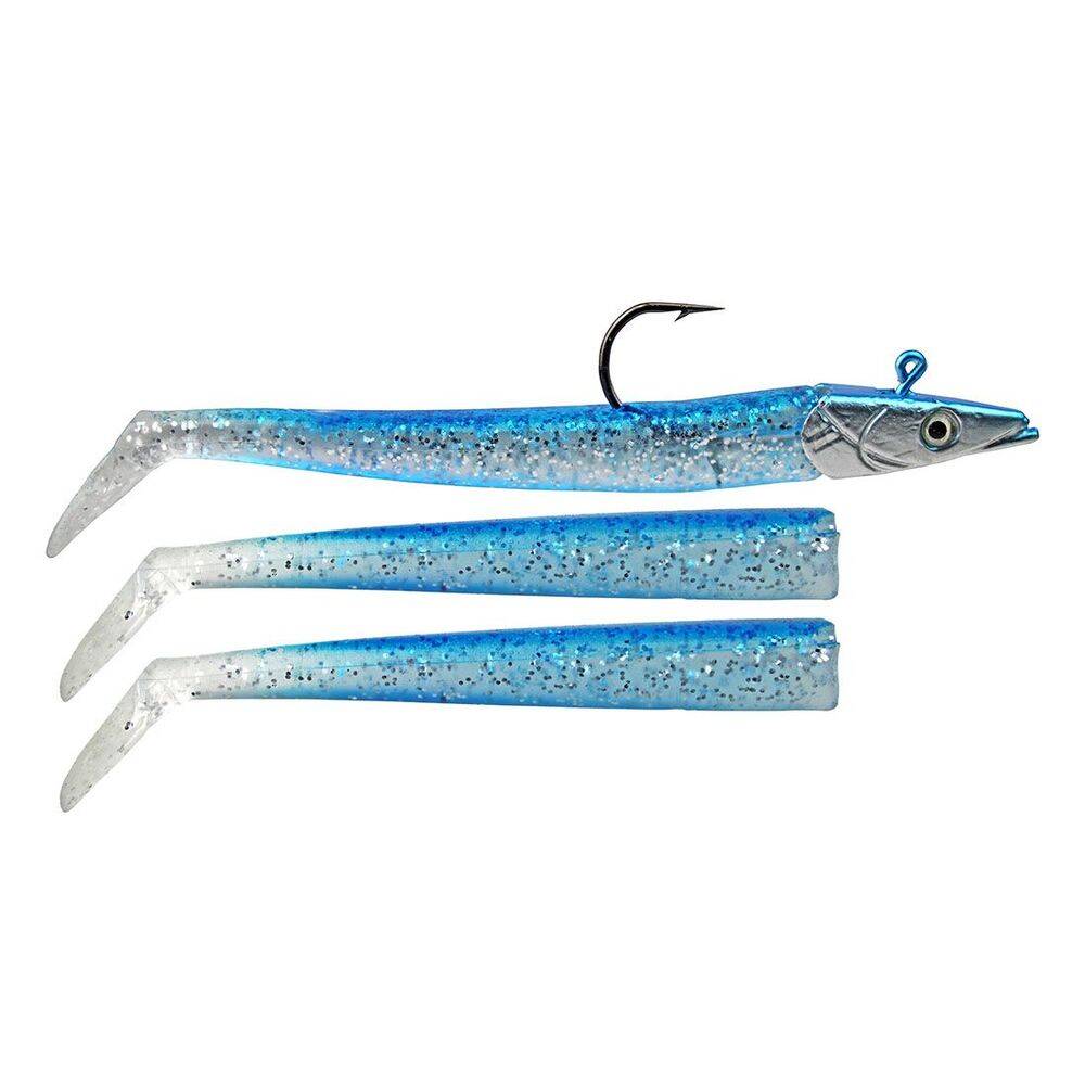 Sea Horse Sandeel Soft Lure 10 Cm 14 Gr Blue - 1