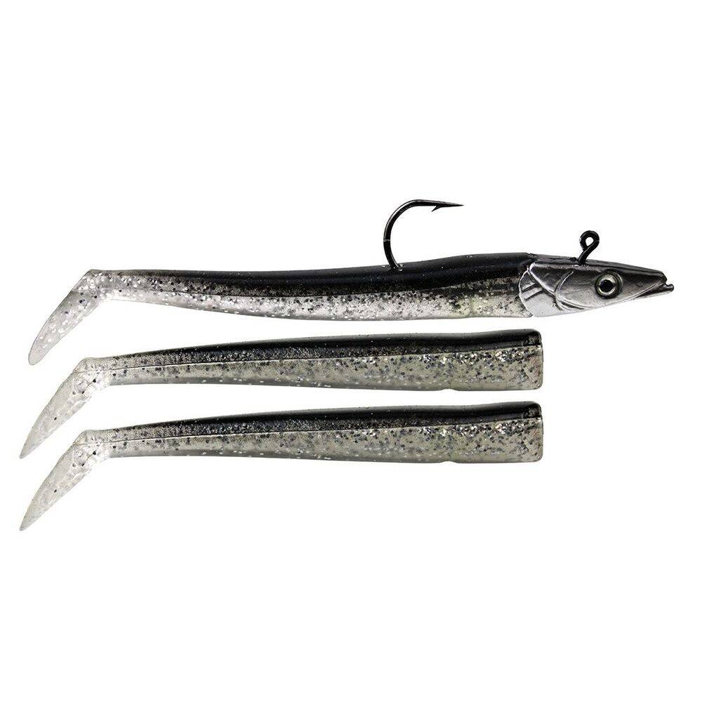 Sea Horse Sandeel Soft Lure 10 Cm 14 Gr Silver - 1